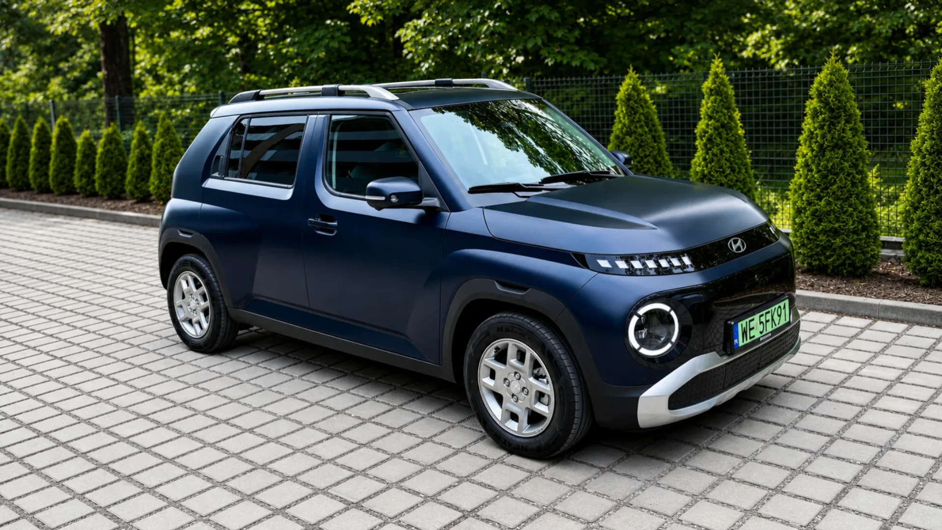Hyundai Inster 49kWh. Wygląda śmiesznie, a to początek zalet Hyundai Inster Long Range 49 kWh 115KM