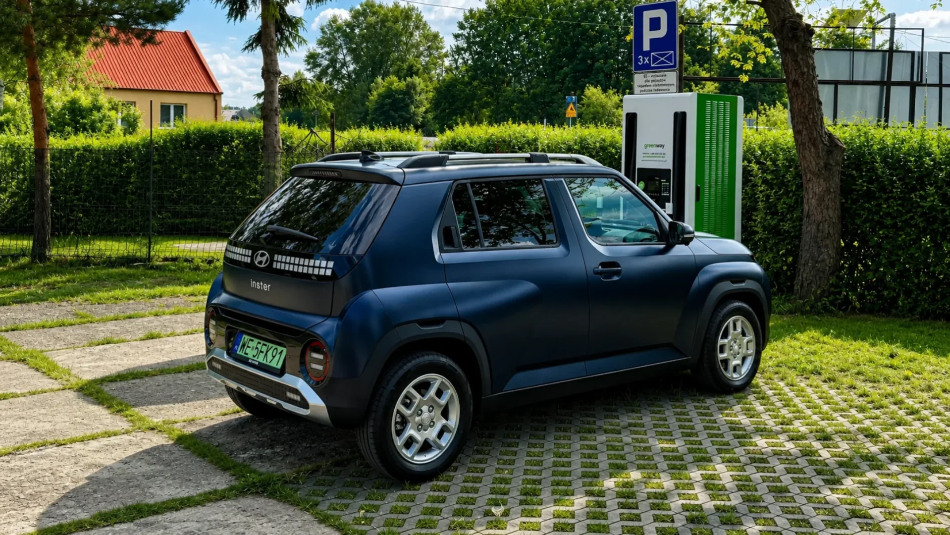 Hyundai Inster 49kWh. Wygląda śmiesznie, a to początek zalet Hyundai Inster Long Range 49 kWh 115KM