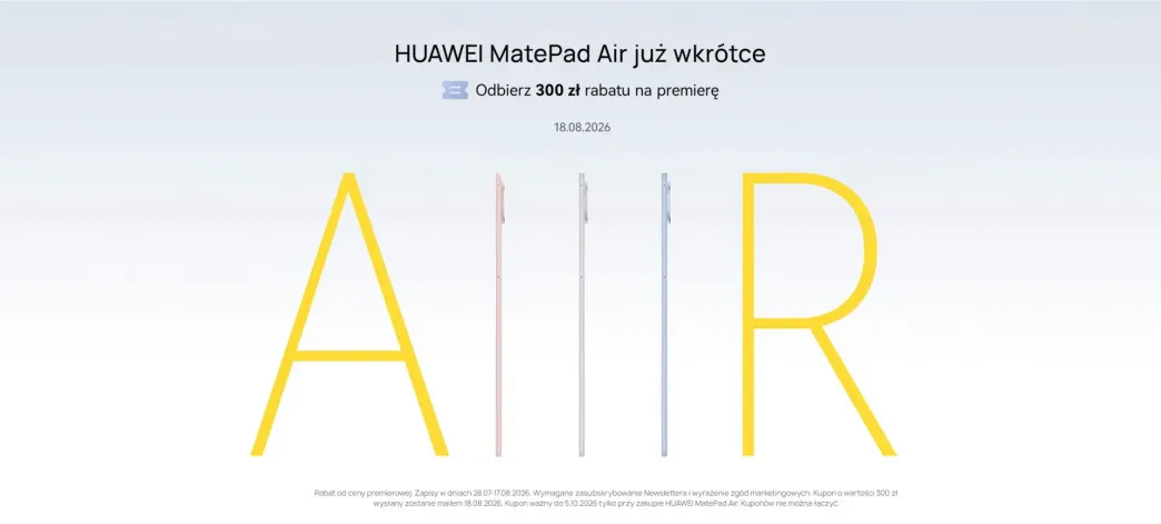 Nowe tablety Huawei