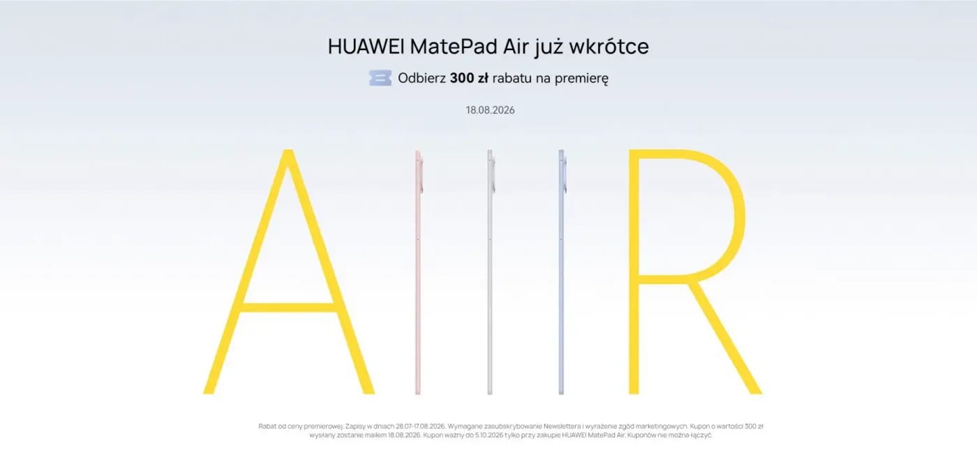 Nowe tablety Huawei