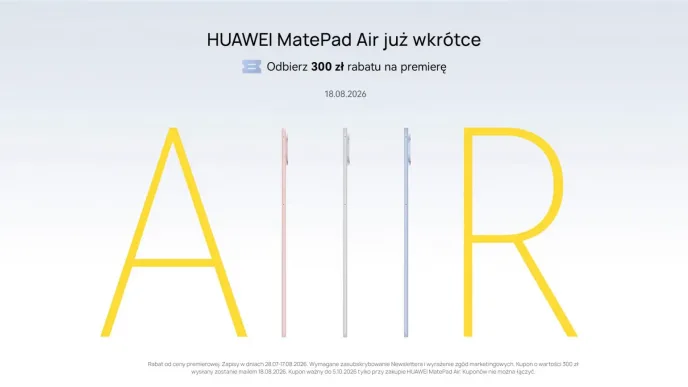 Nowe tablety Huawei