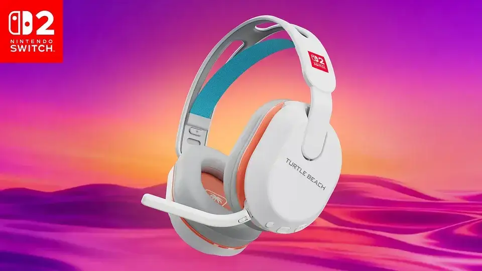 Słuchawki Turtle Beach. 40 godzin grania bez kabli na Switch 2 Słuchawki Turtle Beach