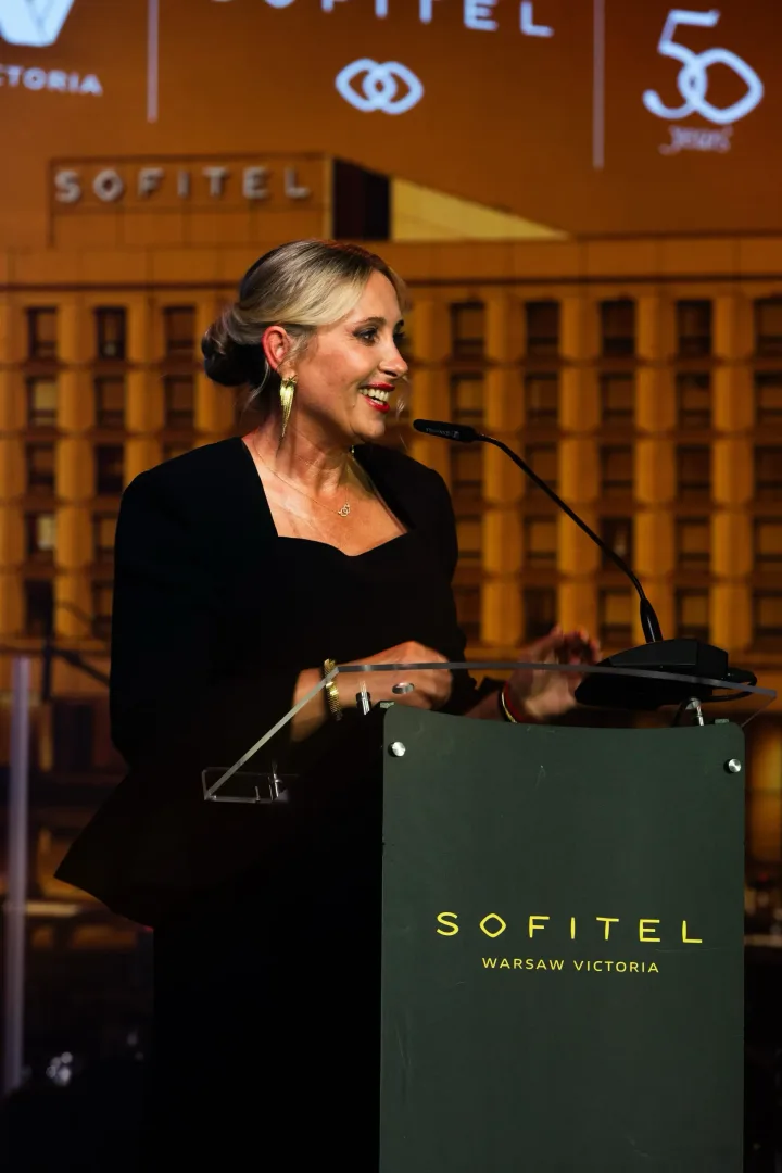 Sofitel Warsaw Victoria ma 50 lat i nadal błyszczy Jubilesz 50-lecia Sofitel Victoria, Anna Lewandowska, Dyrektor Generalna Sofitel Warsaw