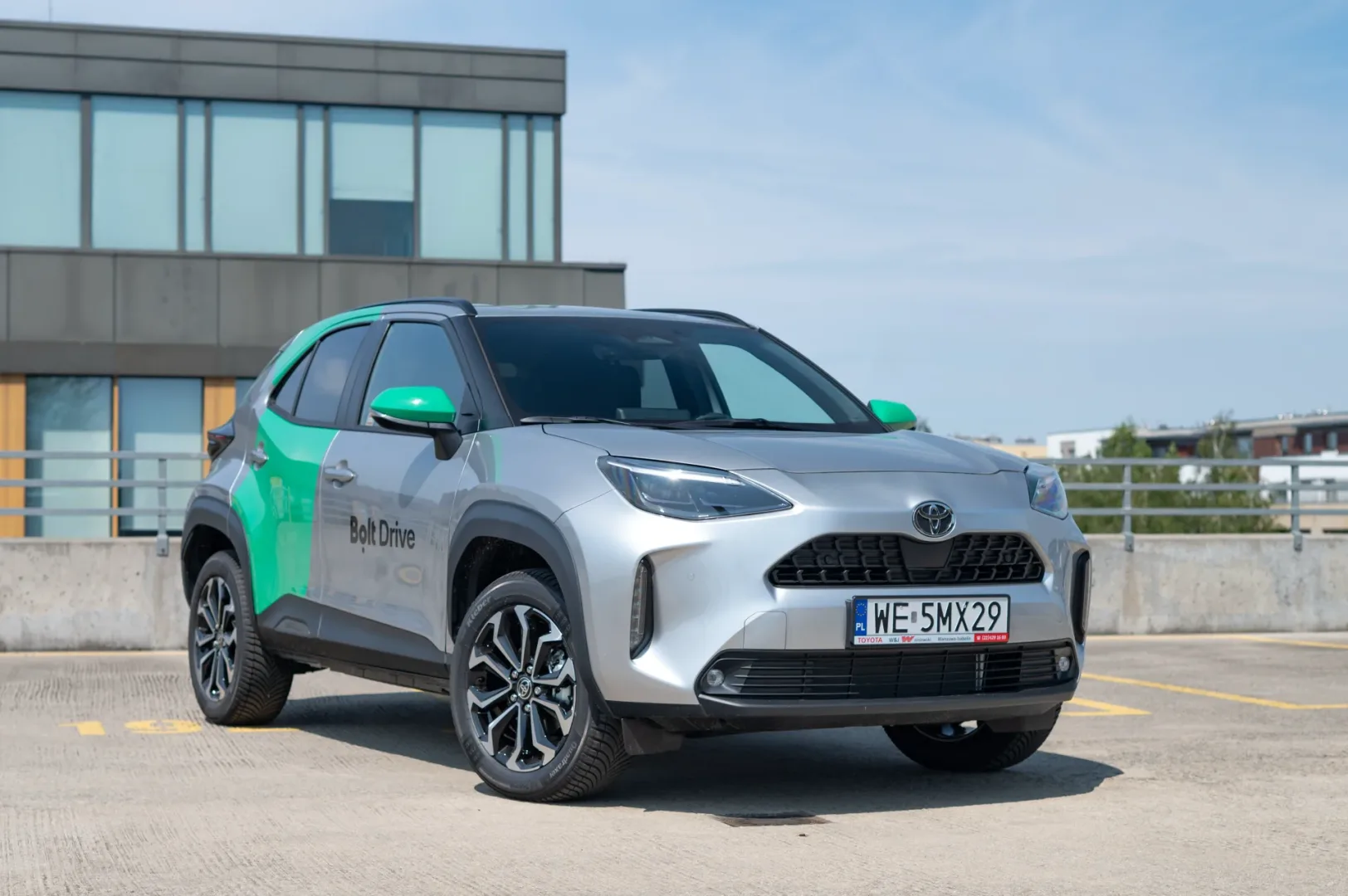 Bolt Drive w Warszawie. Źrodło zdjęcia: Toyota News.
