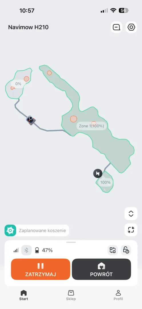 Aplikacja Segway