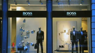 Sklep należący do Hugo Boss