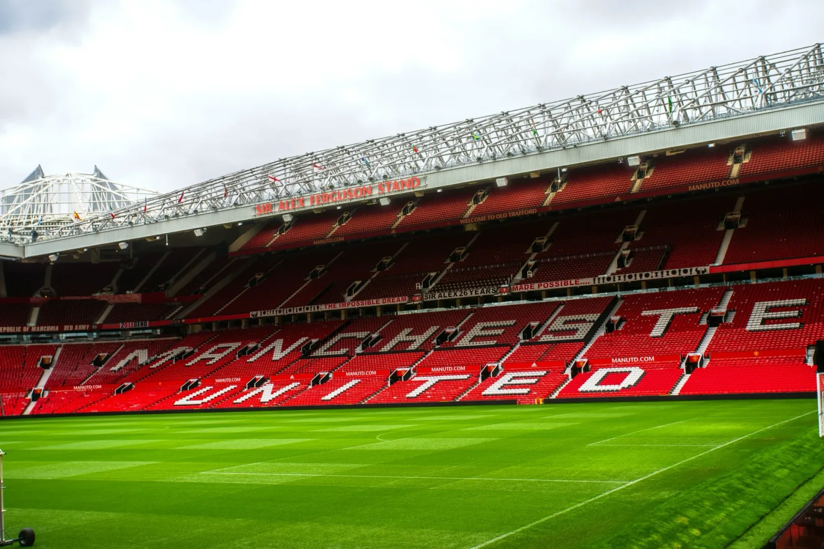 Premier League czy Serie A – która liga dostarczy więcej emocji w nowym sezonie? Boisko Old Trafford Manchester United - Premier League