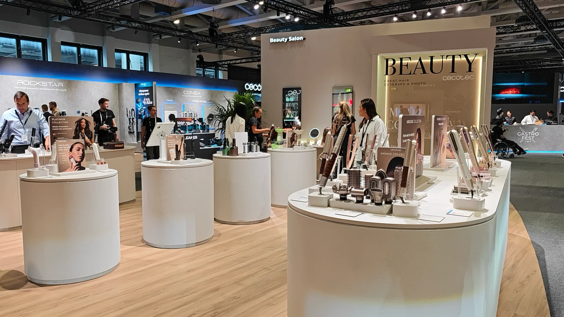 Cecotec na IFA 2026. Firma pokazała robota, który wędzi Cecotec na IFA 2026 Berlin - na zdjęciu strefa beauty