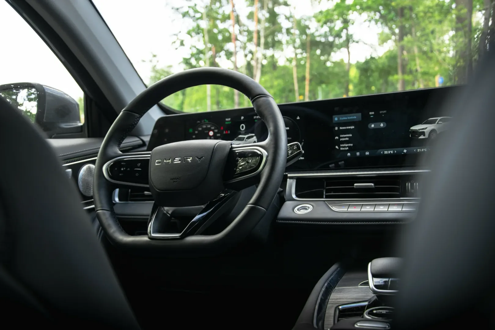 Chery TIGGO 7 HEV czy Tucson Hybrid? Wiem który wybierzesz Chery TIGGO 7 HEV. Fot.: Ernest Dragan.