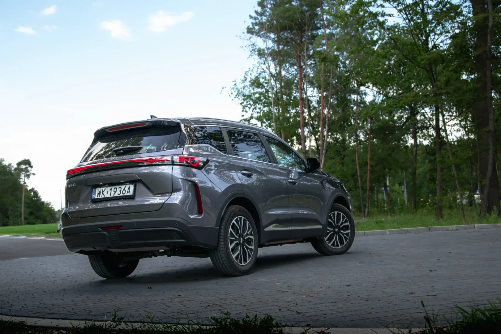 Chery TIGGO 7 HEV czy Tucson Hybrid? Wiem który wybierzesz Chery TIGGO 7 HEV. Fot.: Ernest Dragan.