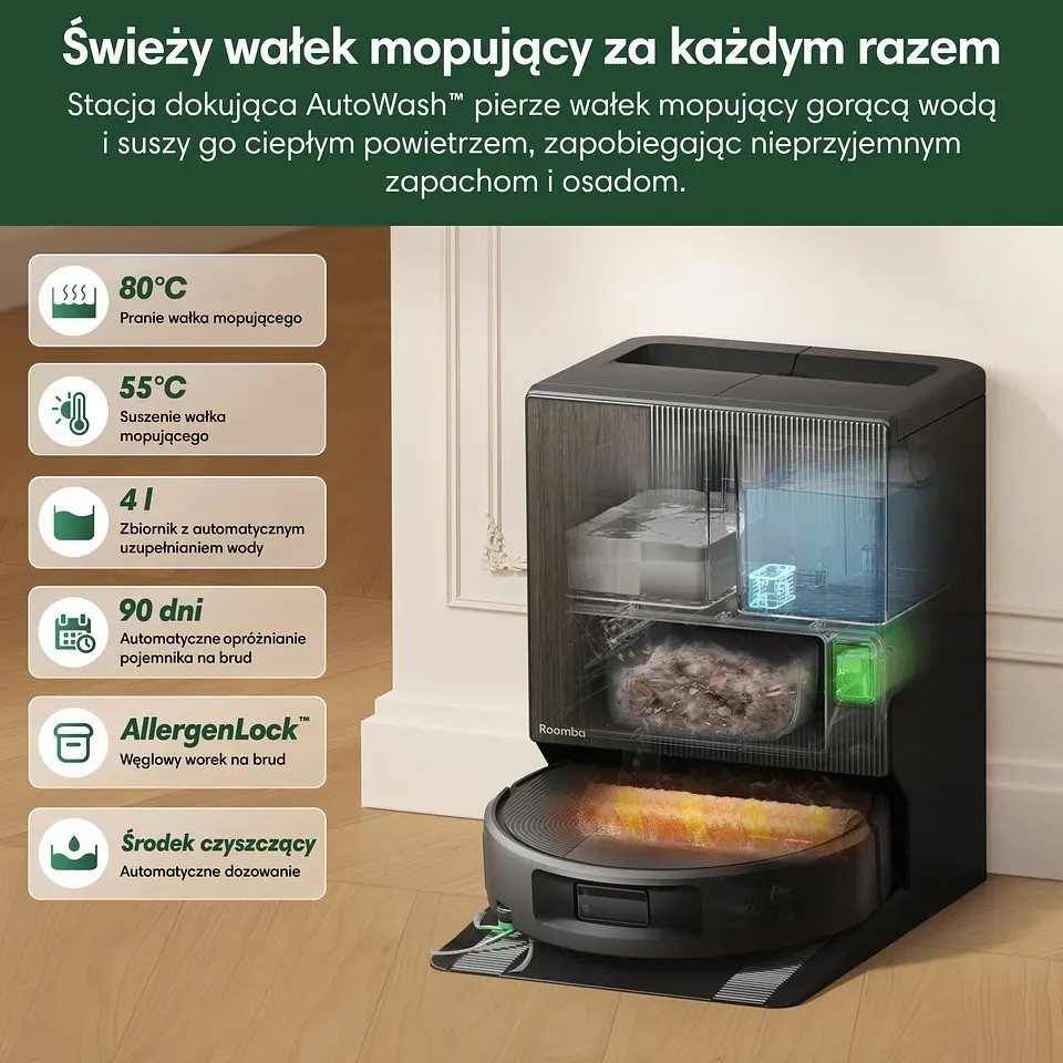 Roomba Max 876 Combo. Najmocniejsza Roomba w historii Roomba Max 876 Combo