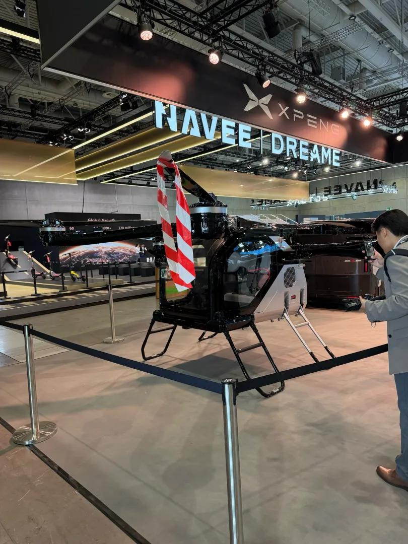 Dron osobowy Xpeng na IFA 2026 Berlin