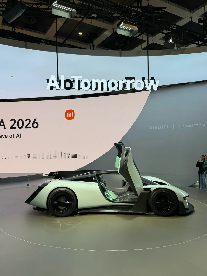 Samochód elektryczny Xiaomi na IFA 2026 Berlin