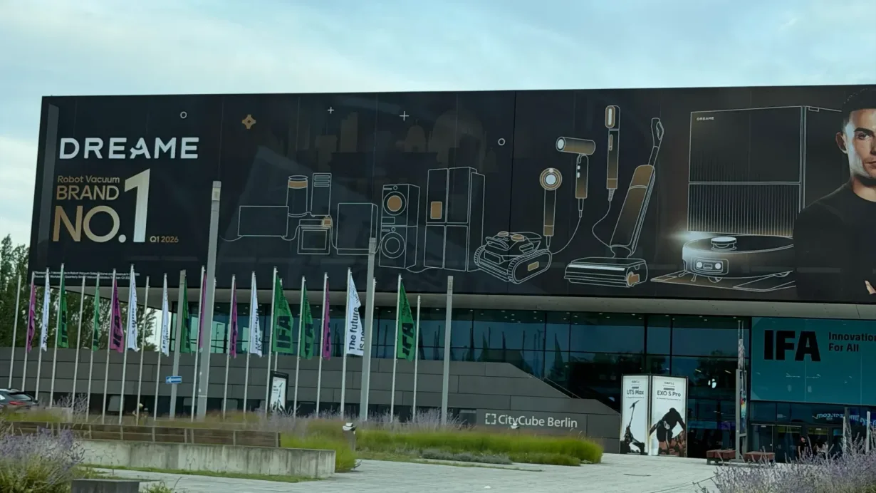 Billboard Dreame na IFA 2026 Berlin
