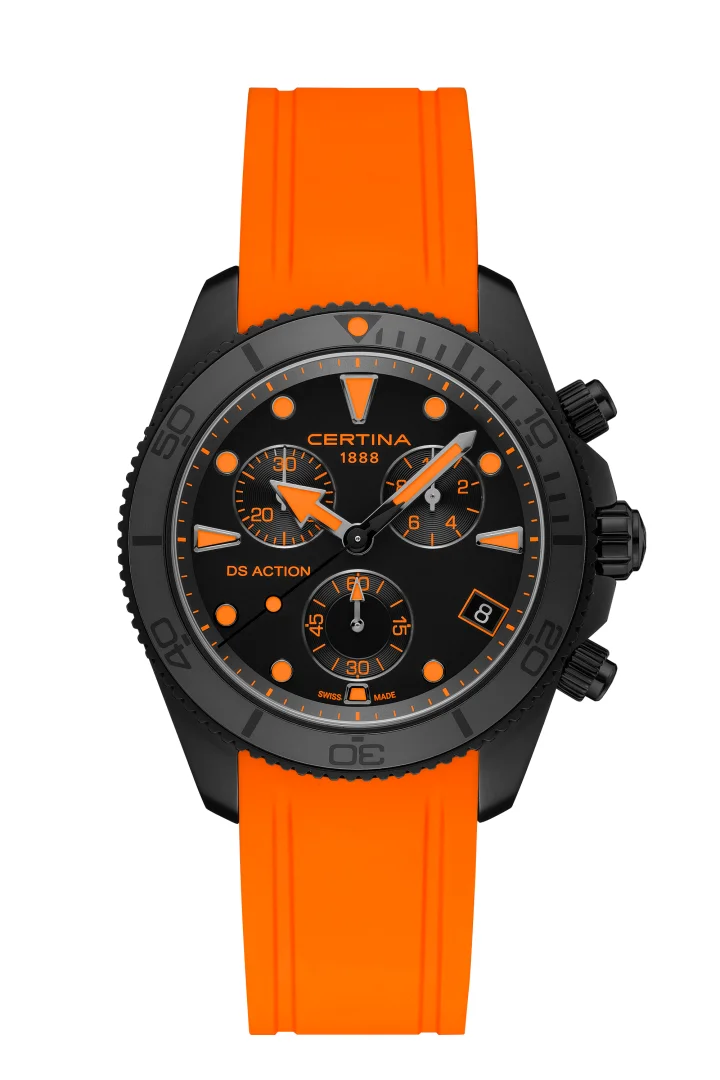 Certina DS ActionDiver 38 mm i Chrono. Nie tylko na padel Certina DS ActionDiver