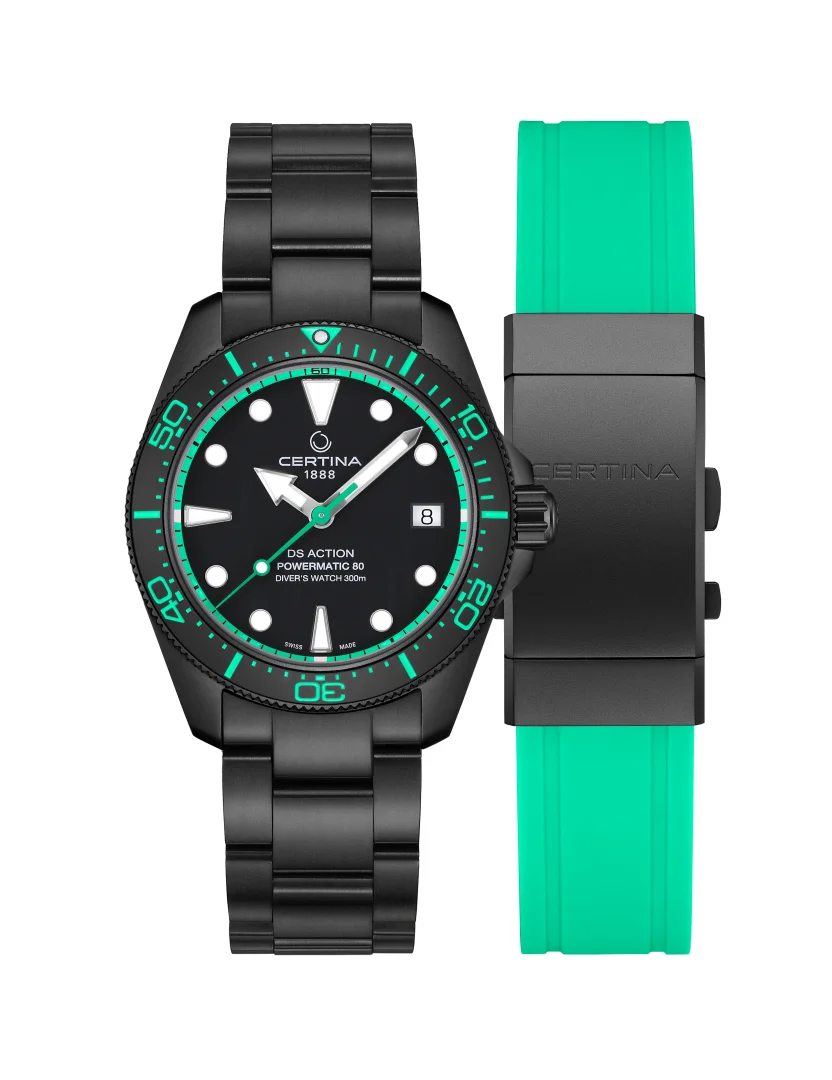 Certina DS ActionDiver 38 mm i Chrono. Nie tylko na padel Certina DS ActionDiver