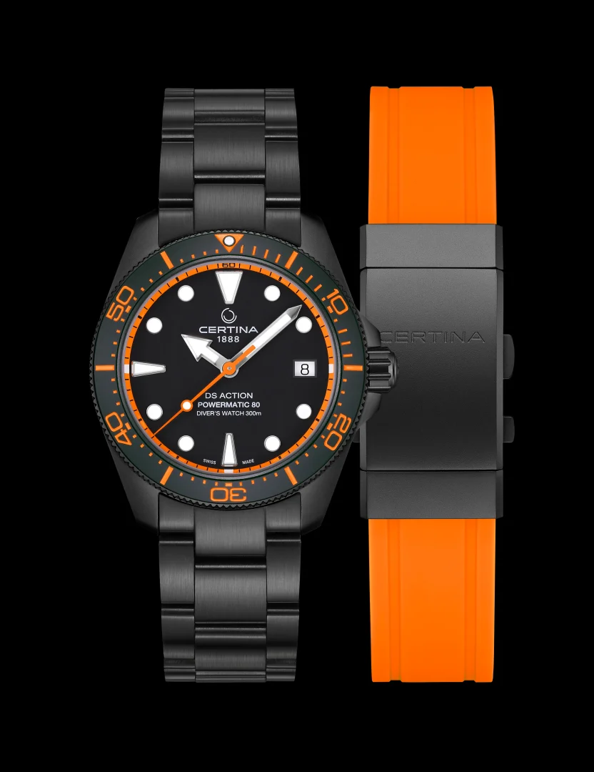 Certina DS ActionDiver 38 mm i Chrono. Nie tylko na padel Certina DS ActionDiver