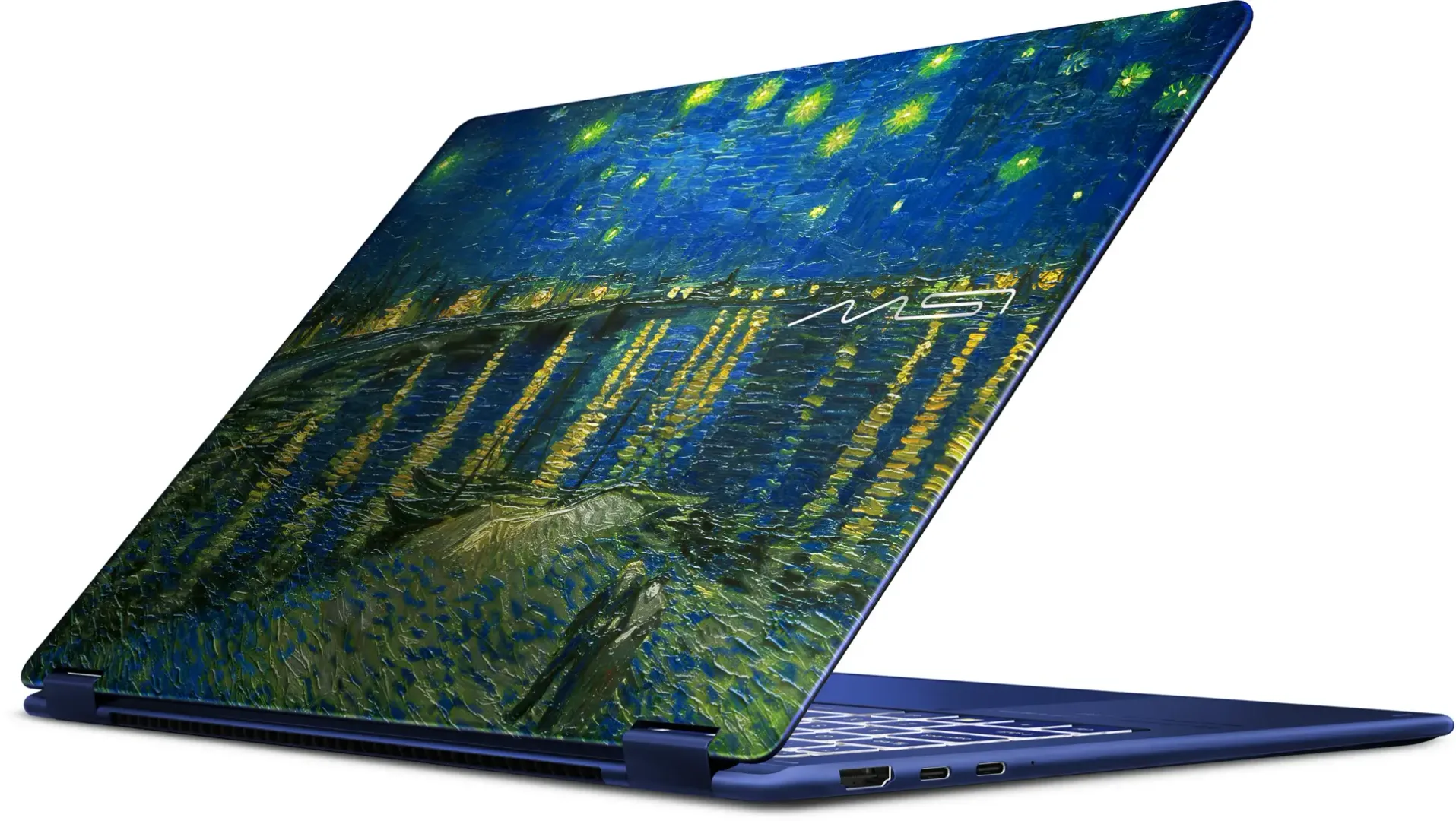 MSI Prestige 14 Flip AI+. Van Gogh na laptopie za 9999 zł MSI Prestige 14 Flip AI+