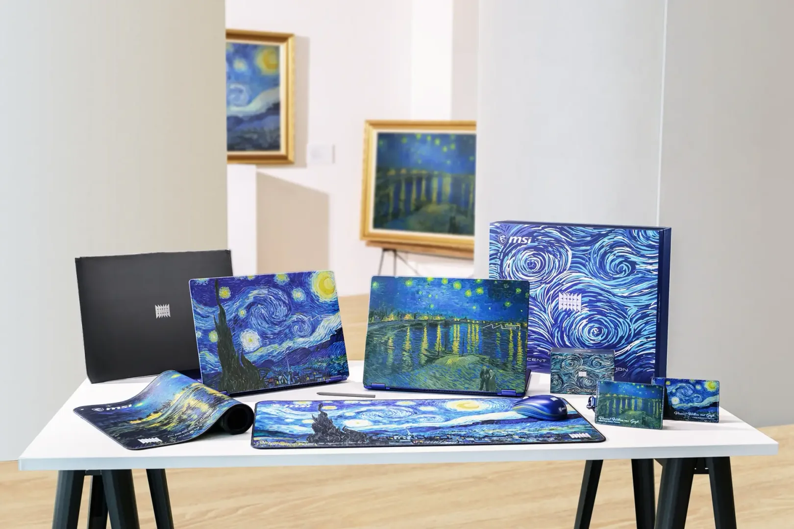 MSI Prestige 14 Flip AI+. Van Gogh na laptopie za 9999 zł MSI Prestige 14 Flip AI+