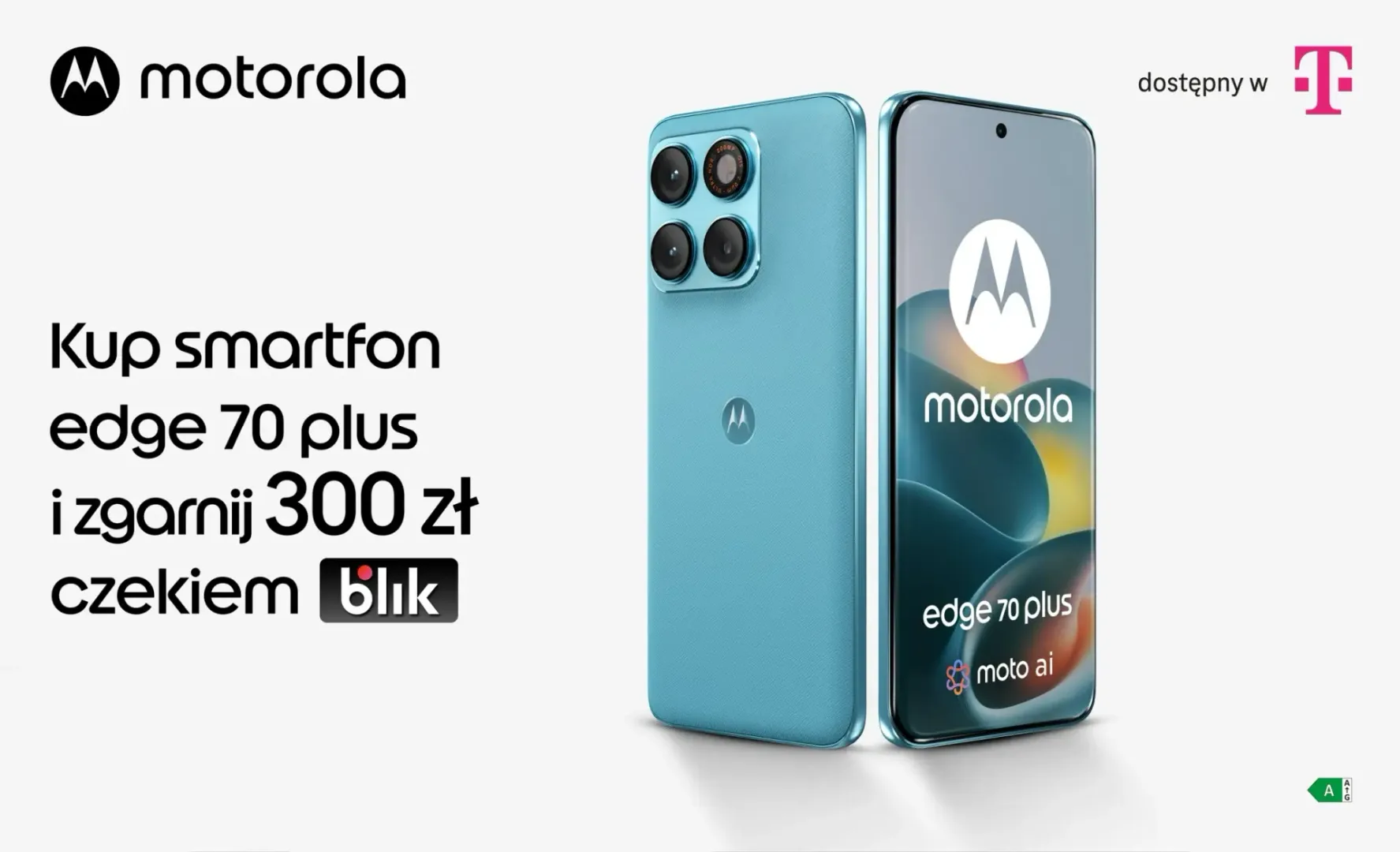 Motorola edge 70 plus. Kupujesz i odzyskujesz 300 zł Motorola edge 70 plus