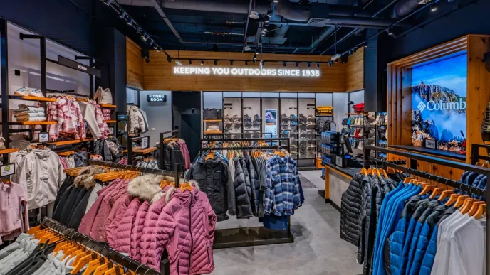 Sklep Columbia we Wrocławiu w galerii Westfield Wroclavia