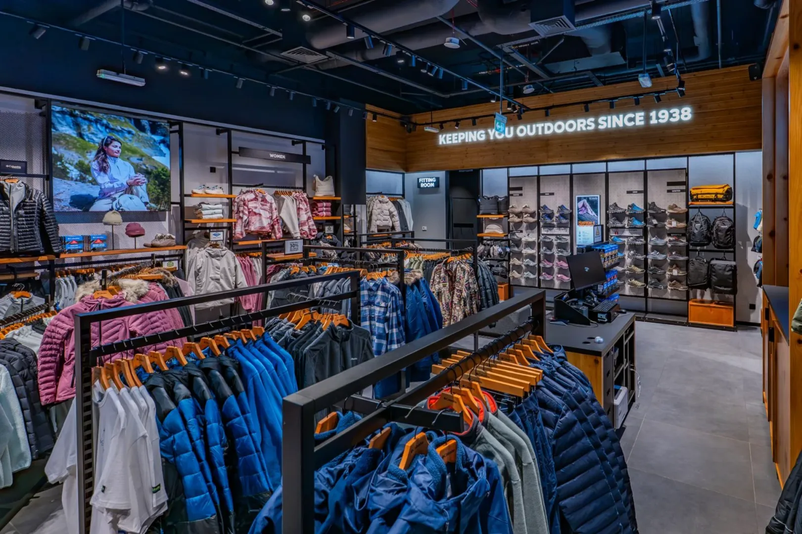 Sklep Columbia we Wrocławiu w galerii Westfield Wroclavia 