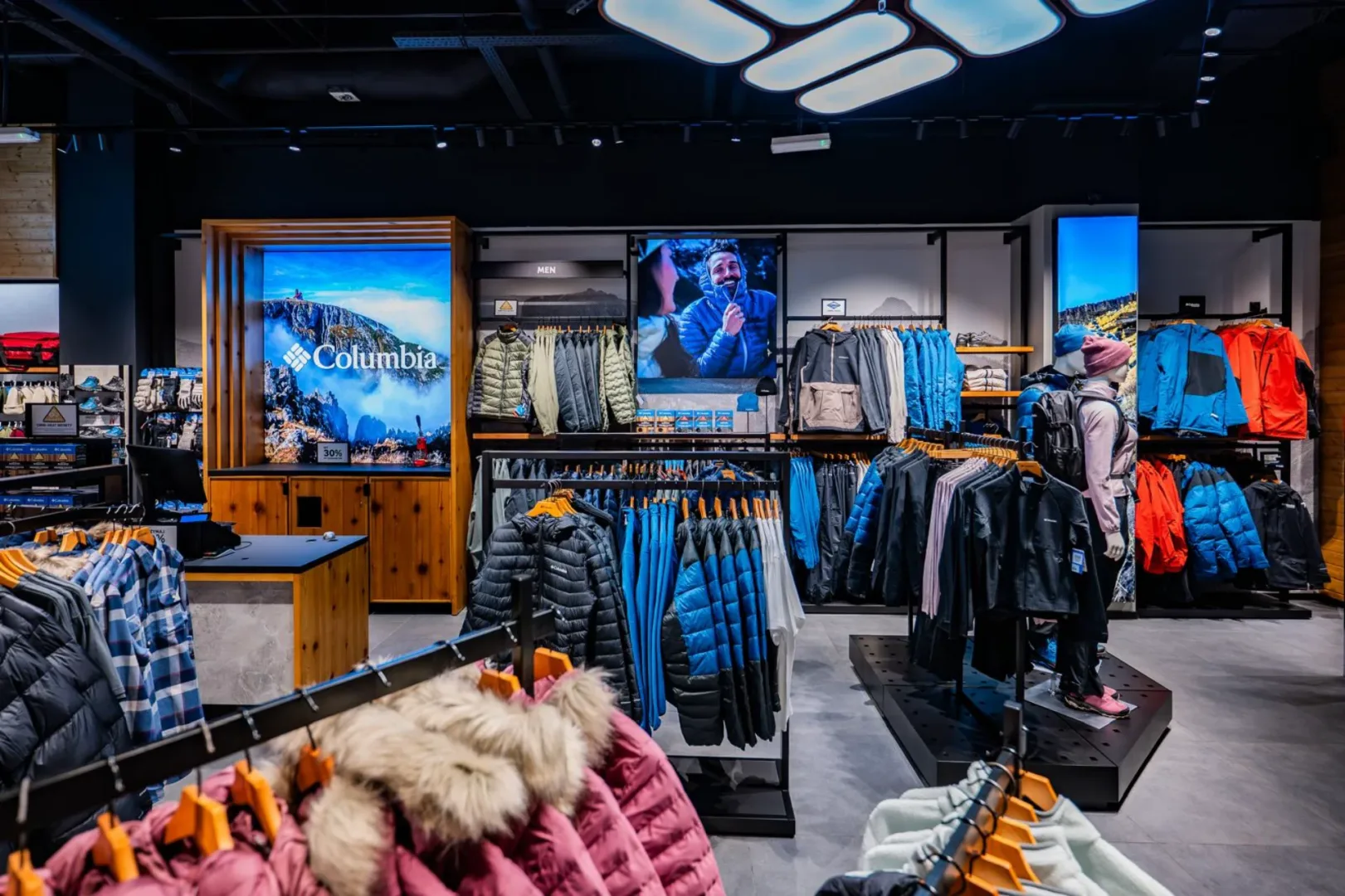 Sklep Columbia we Wrocławiu w galerii Westfield Wroclavia 