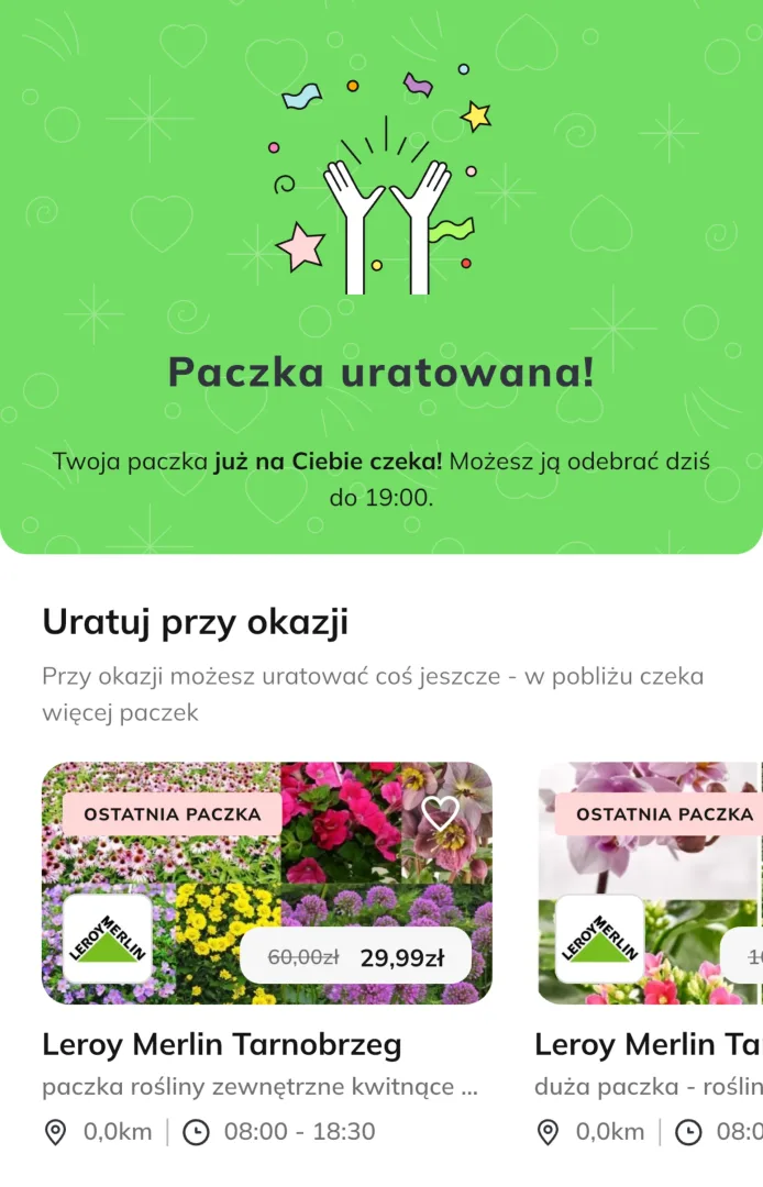 Rośliny z Leroy Merlin w Foodsi